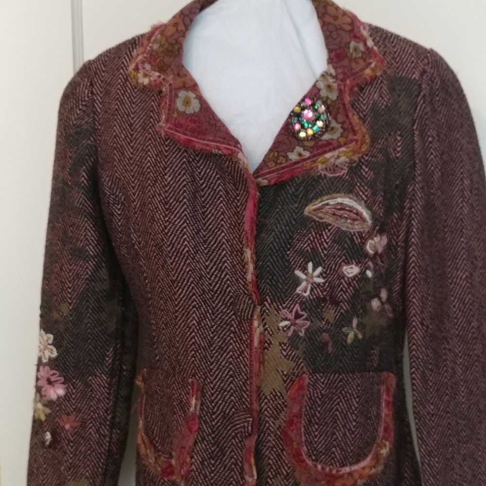 Anthropologie - Derhy boho inspired jacket